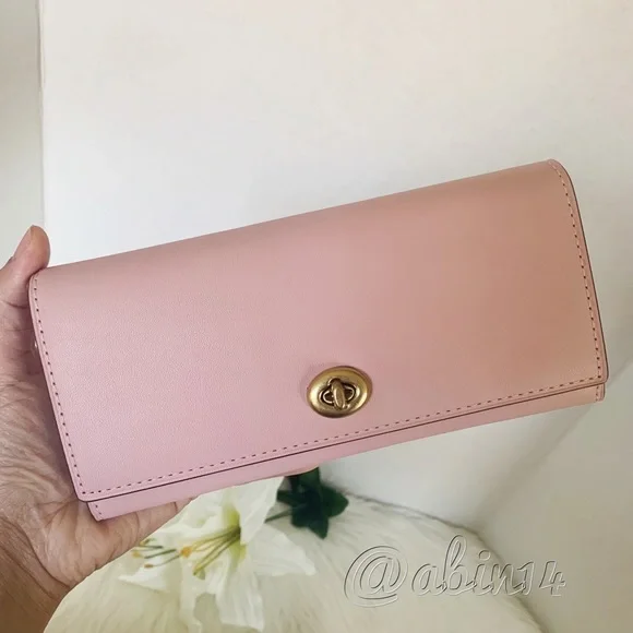 NWT Coach 1941 Glovetanned Leather Turnlock Envelope Wallet - Picture 2 of 7